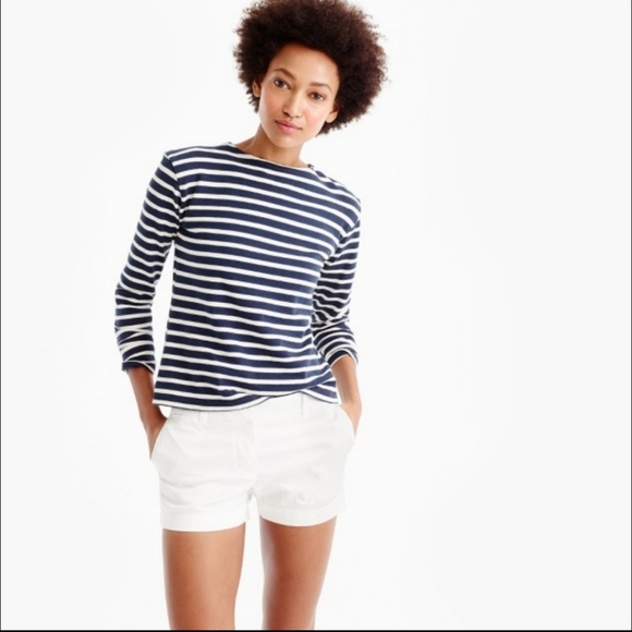 J. Crew Pants - J. CREW CHINO Shorts Size 8 White Cotton